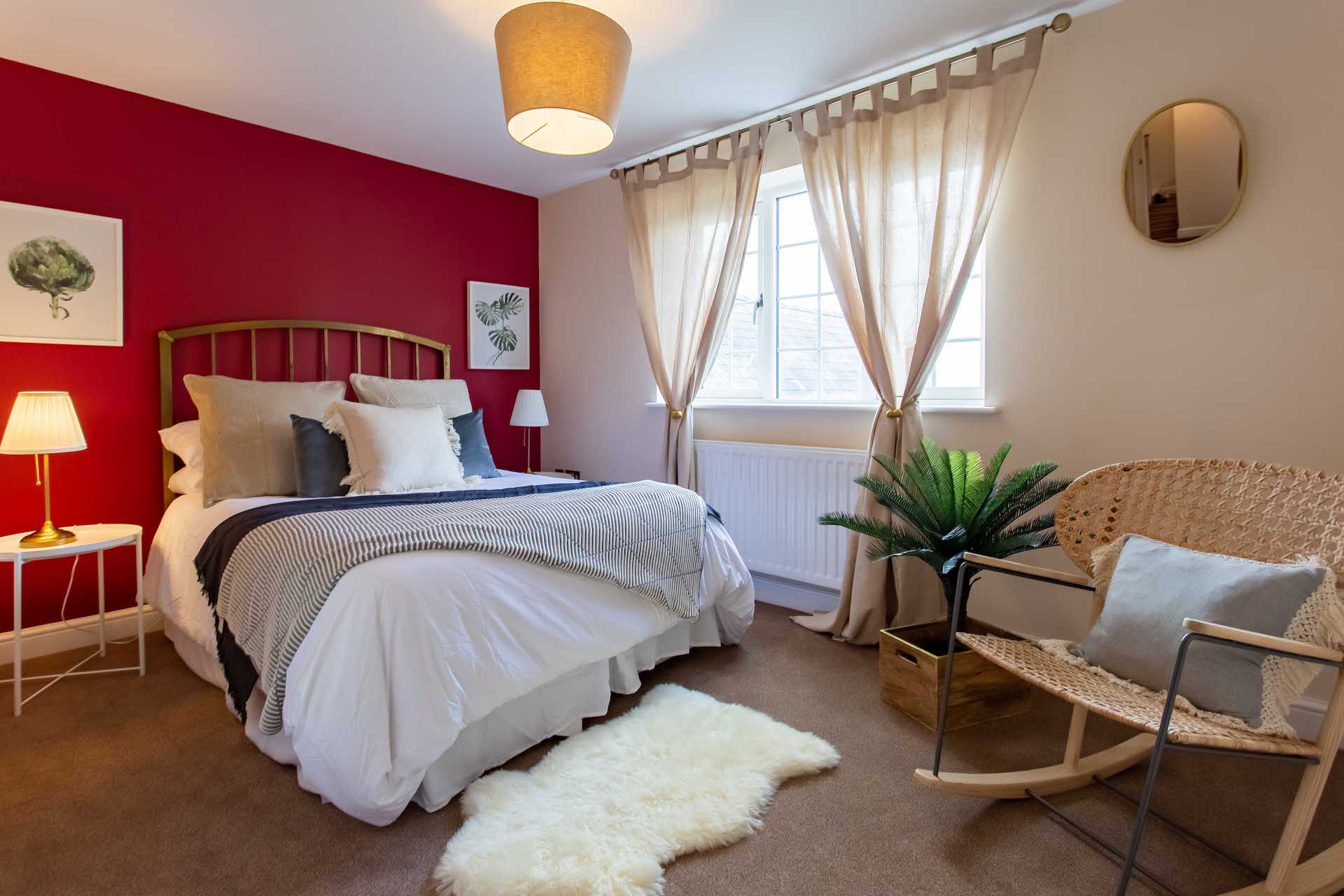Bedroom after
